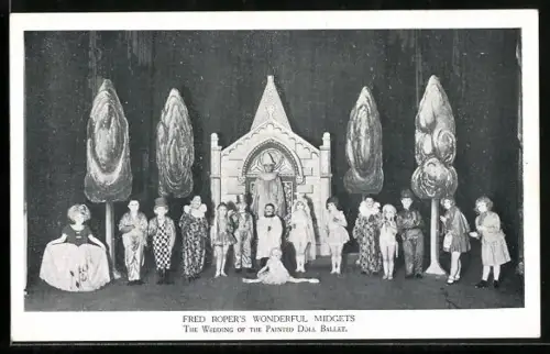 AK Fred Roper`s wonderful Midgets, The Wedding of the Painted Doll Ballet