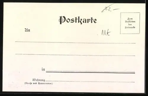 AK Hans Makart, Maler u. Professor an der Wiener Kunstakademie