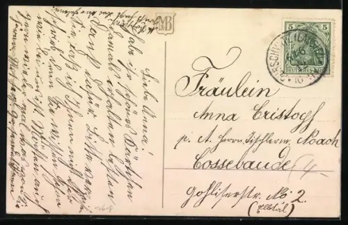 Künstler-AK A.Haller: Blumentopf