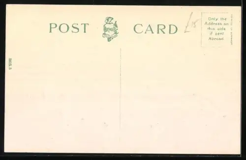 Passepartout-Lithographie Frau und Junge reiten auf Eseln, Muschel