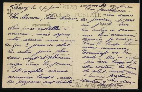 AK Thoisy-la-Berchere, Le Chateau