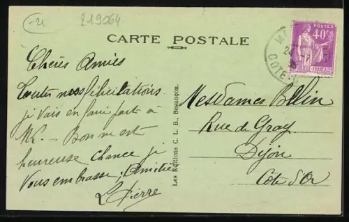 AK Saint-Romain-le-Bas, Vue generale