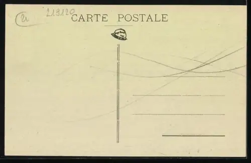 AK Saint-Seine-l'Abbaye, Vue generale