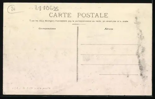 AK Velars-sur-Ouche, Totale der Ortschaft