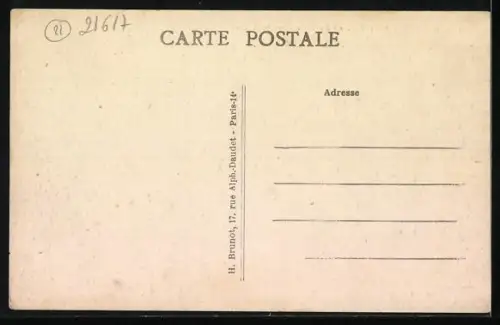 AK Aisey-sur-Seine /Côte-d`Or, Le Cours de la Seine