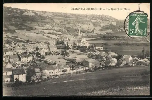 AK Bligny-sur-Ouche, Le Quartier Haut