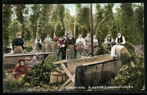 AK Hop-Picking, A Set of London Pickers
