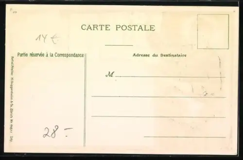 AK Briefbote bringt französische Briefe und Briefmarken, Boîte à Lettres