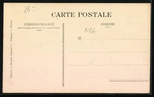 AK La Chaux-de-Fonds, Lion de Neige, Eisplastik in Gestalt eines Löwen