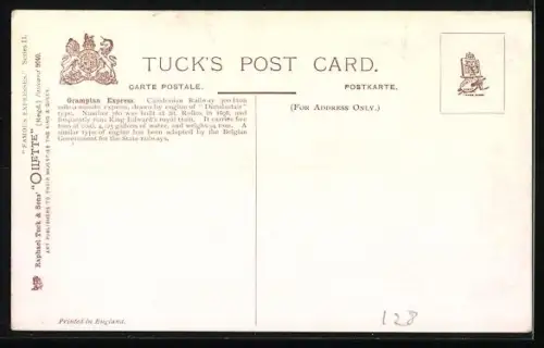 AK Highland Express, Caledonian RLY., englische Eisenbahn