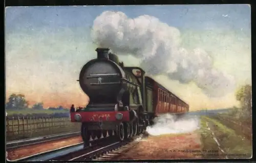 AK G. N. R. Kings Cross to Leeds, Taking Water near Doncastel
