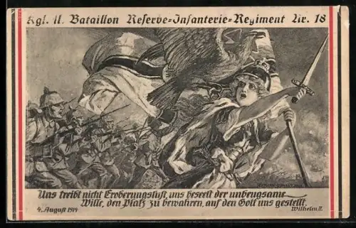 AK Königliches Reserve-Infanterie-Regiment Nr. 30, Germania