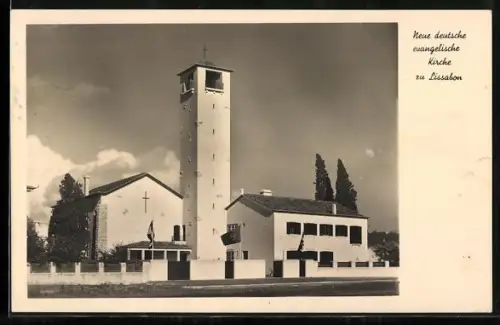 AK Lissabon, neue deutsche evangelische Kirche
