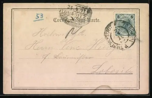 AK Theresienstadt / Terezin, Kleine Infanterie-Kaserne, Pionier-Übungsplatz, Pionier-Kaserne, Parade-Platz