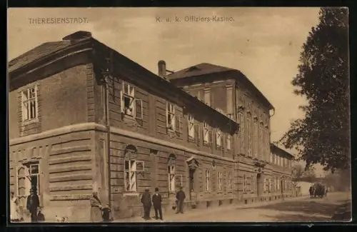 AK Theresienstadt / Terezin, K. u. k. Offiziers-Kasino