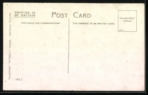 Künstler-AK Mabel Lucie Attwell: Kind beim Golfspiel mit Hund