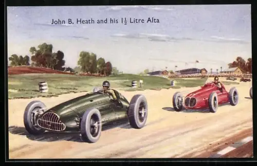 AK Autorennen, Lohn B. Heath and his 1 1 /2 Litre Alta