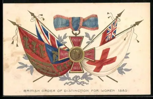AK British Order of Distinction for Women 1883