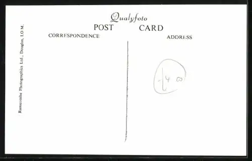 AK Rennfahrer J. Redman auf Honda Motorrad