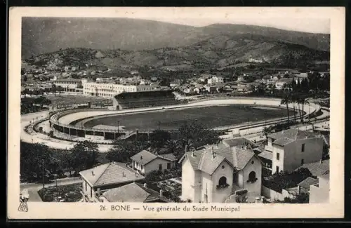 AK Bone, Vue générale du Stade Municipal