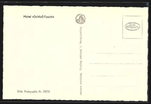 AK Fuschl am Fuschlsee, Hotel Schloss Fuschl