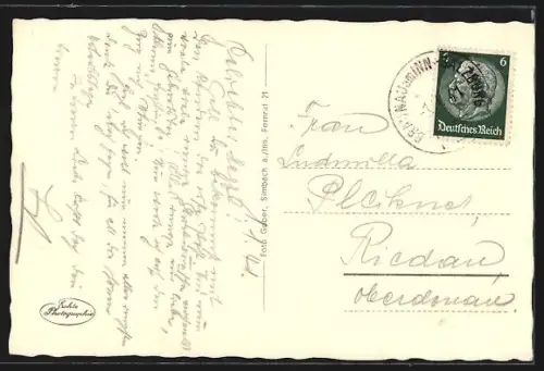 AK Braunau a. Inn, Geburtsstadt des Reichskanzlers 