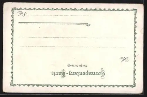 Lithographie Wien, Kaiserin Maria Theresia Monument