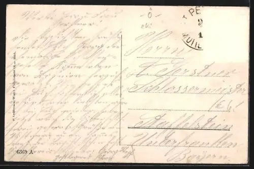 AK St. Peter am Ottersbach, Teilansicht mit Kirche