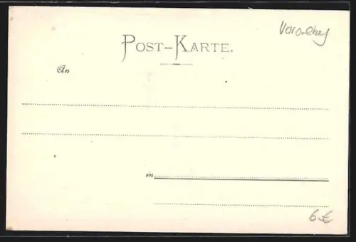 AK Riezlern, Ortsansicht mit dem Widderstein