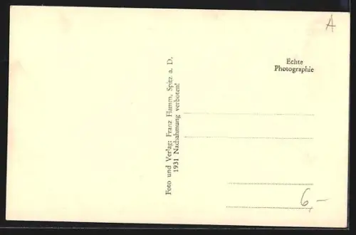 AK Spitz a. d. D., Aggsteinerhof mit Treppe