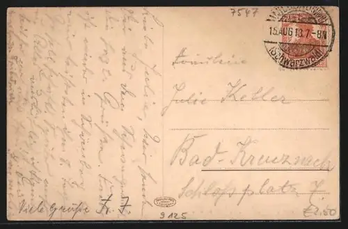 AK Wildbad / Schwarzwald, Sommerberg