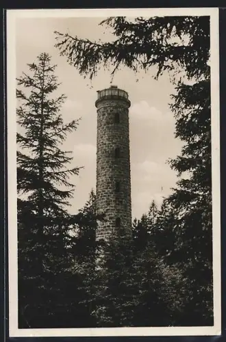 AK Stöcklewaldkopfturm, Aussichtsturm bei der Fuchsfalle