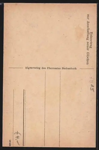 AK Buchenbach / Breisgau, Pfarrkirche aussen und innen