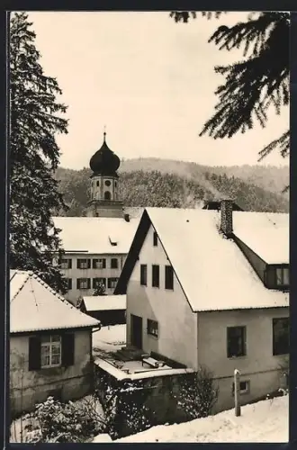 AK St. Trudpert /Untermünstertal, Winteransicht