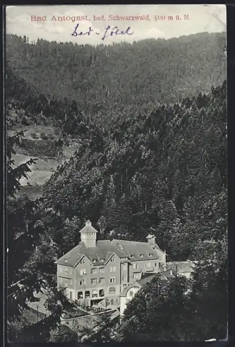 AK Bad Antogast /bad. Schwarzwald, Kurhotel