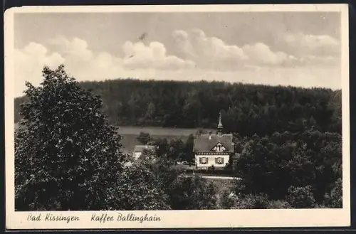 AK Bad Kissingen, Kaffee Ballinghain