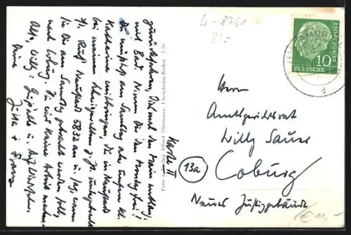 AK Watterbach i. Odw., Ortsansicht im Tal