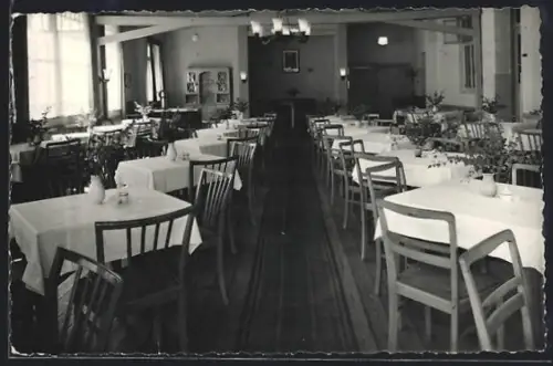 AK Graal-Müritz, FDGB-Ferienheim Magdeburger Hof, Speisesaal