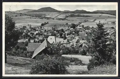 AK Wildflecken /Rhön, Blick auf Dammersfeld, Rückberg, Rabenstein