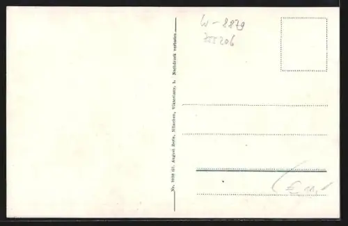 AK Wettenhausen, Ortsansicht mit Kirche