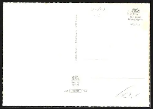 AK Eltmann am Main, Ortsansicht mit Wohnhäusern und Kirche