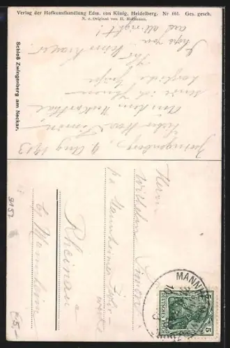 AK Zwingenberg am Neckar, Schloss Zwingenberg