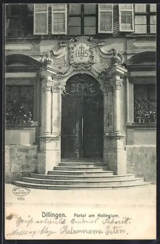 AK Dillingen / Donau, Portal am Kollegium