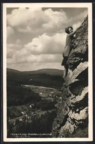 AK Ohrdruf i. Thür., Felspartie über Stutzhaus-Luisenthal
