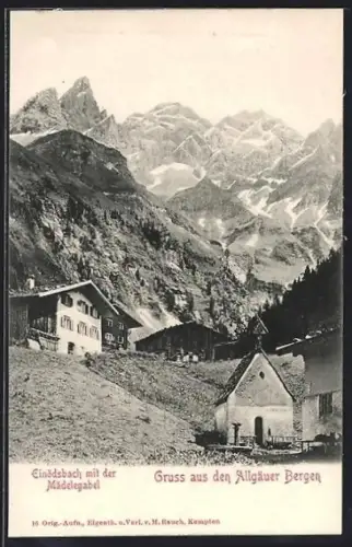 AK Einödsbach, Mit der Mädelegabel