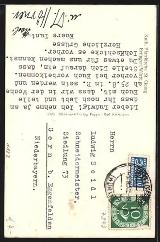 AK Ertingen /Württ., Ortsansicht mit Kirche