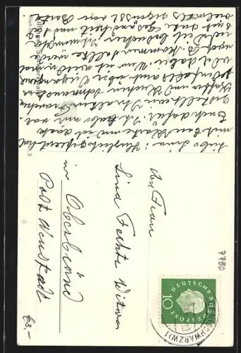 AK Villingen /Schwarzwald, Blick auf das Riet-Tor