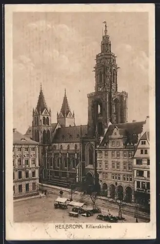 AK Heilbronn, Blick auf die Kilianskirche