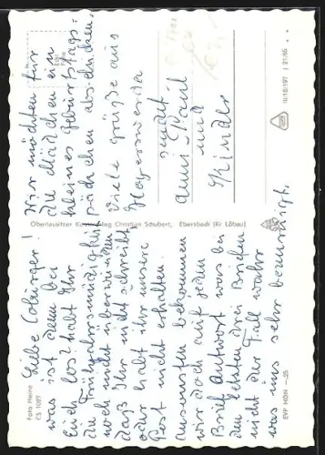 AK Hoyerswerda, Neustadt-Magistrale, Partie in der Altstadt