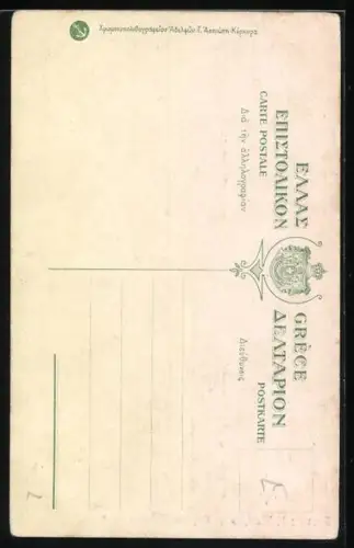 Künstler-AK Paysan d`Épire